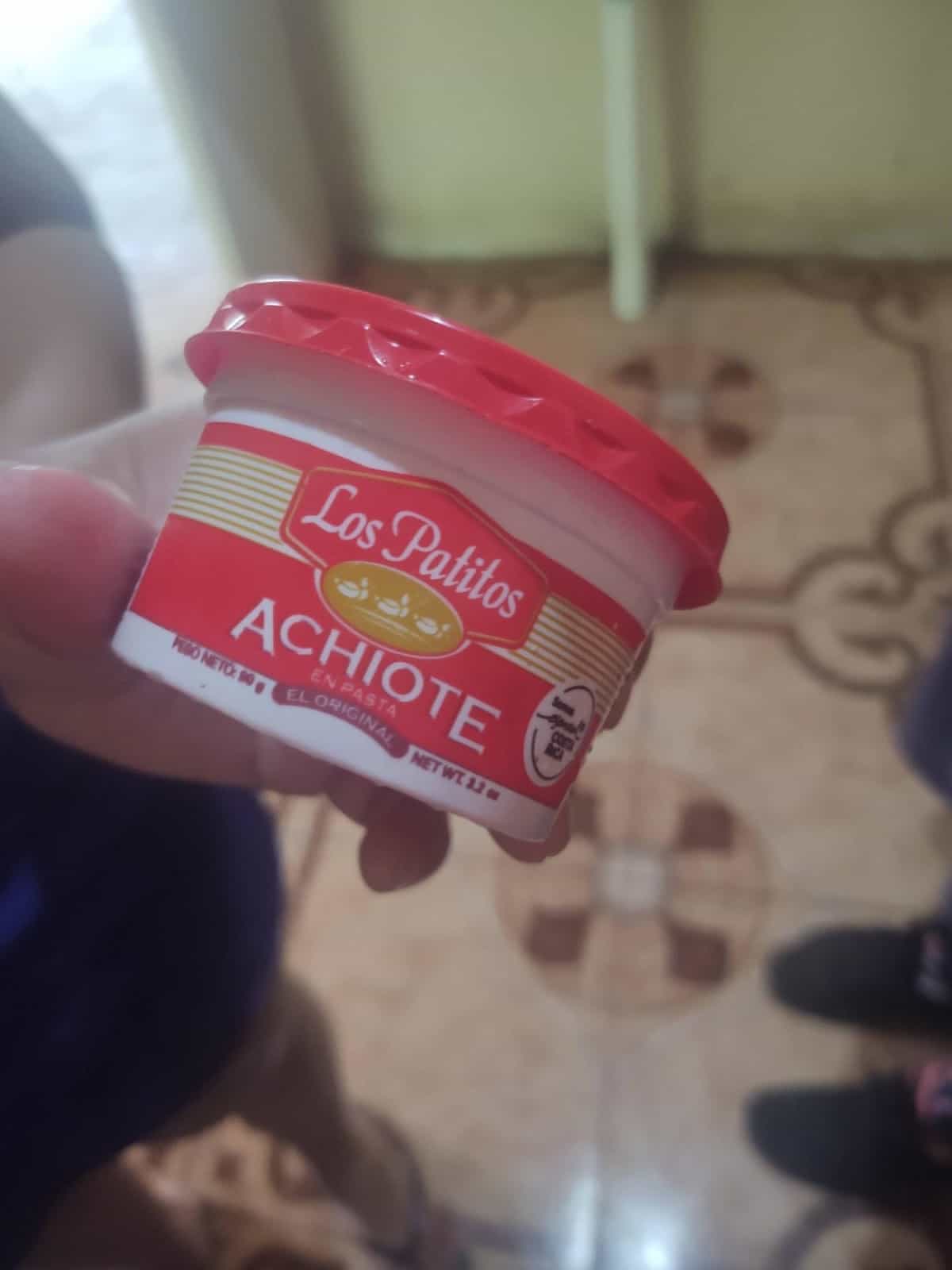 The Spices We Added to the Vegetables, Called Achiote