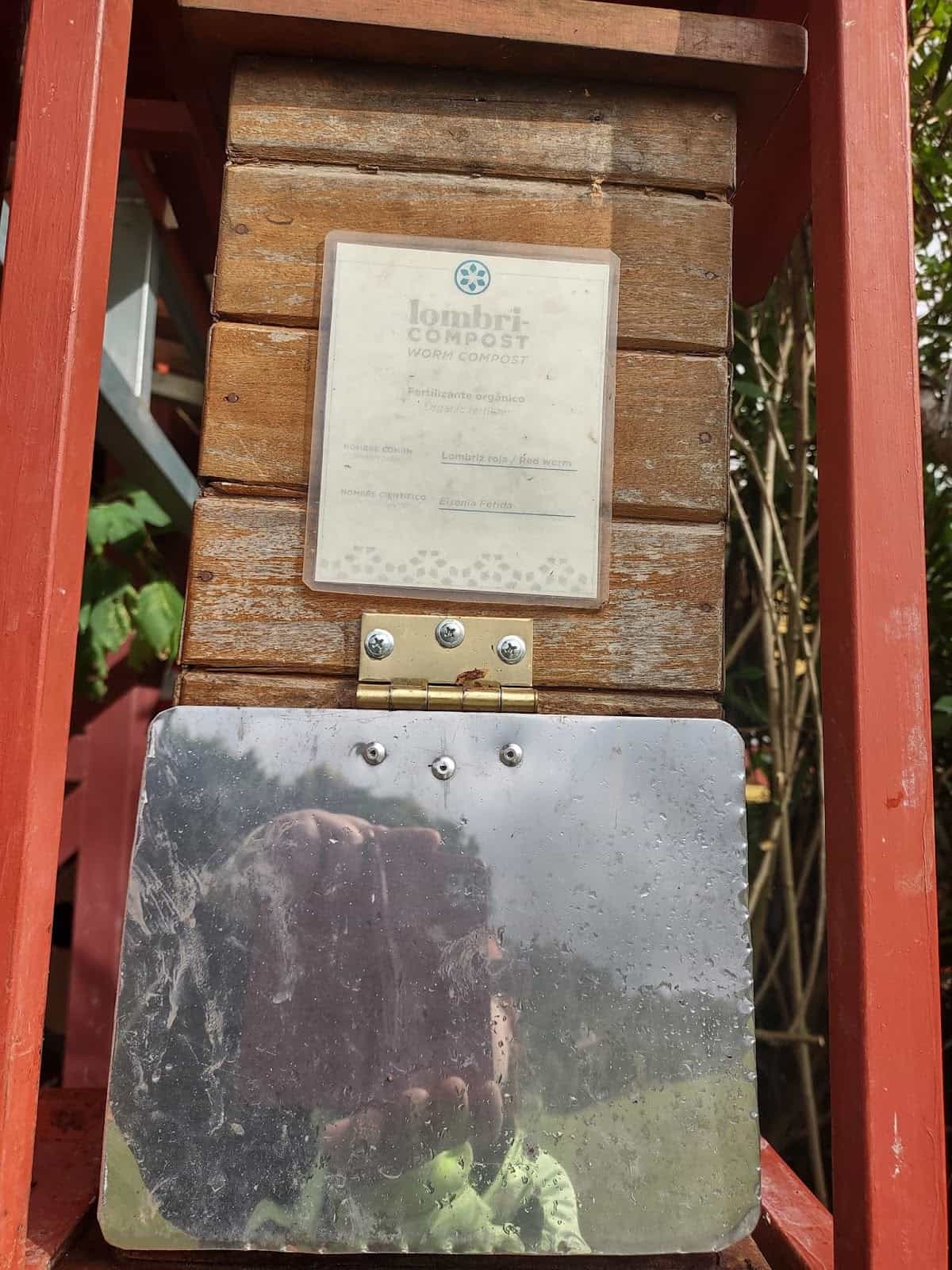 Compost Bin at Valle Escondido